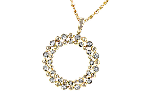 D208-59738: NECKLACE .12 TW