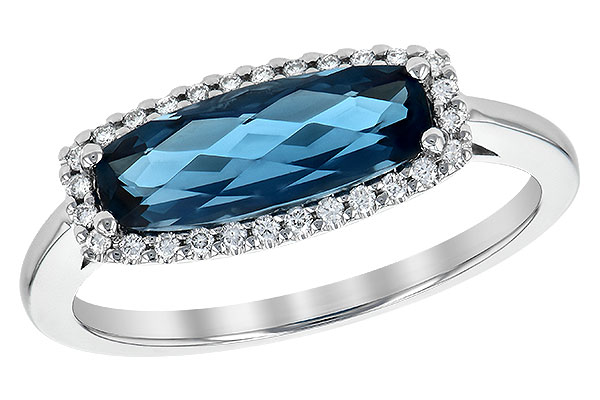 D208-59802: LDS RG 1.79 LONDON BLUE TOPAZ 1.90 TGW