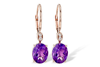 D208-63366: EARR 2.85 TW AMETHYST 2.90 TGW (9x7MM AMY)
