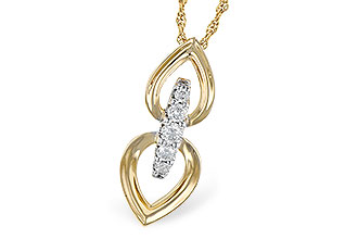 D291-29784: NECKLACE .22 TW