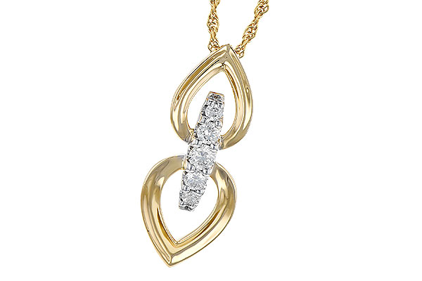 D291-29784: NECKLACE .22 TW