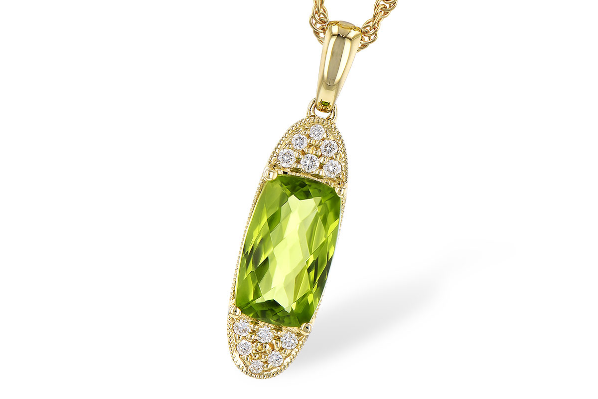 D291-35193: NECK 1.90 PERIDOT 2.00 TGW
