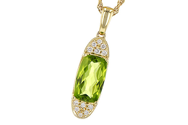 D291-35193: NECK 1.90 PERIDOT 2.00 TGW