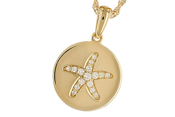 D292-24293: NECKLACE .11 TW