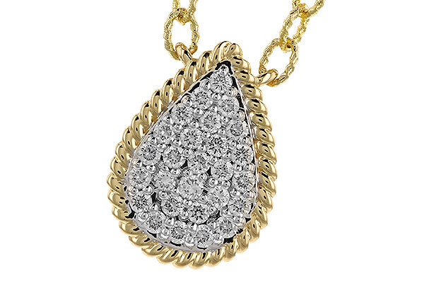 D292-26138: NECKLACE .32 TW (18")