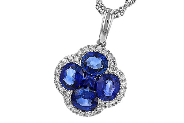 D293-10720: NECKLACE 1.72 SAPPHIRE 1.87 TGW