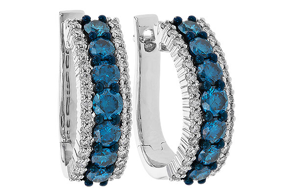 D293-14329: EARR 1.06 BLUE DIAS 1.46 TW