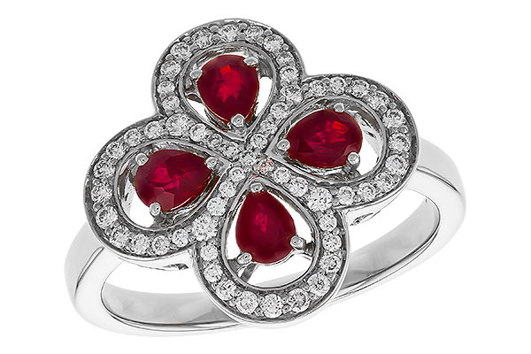 D293-15229: LDS RG .68 TW RUBY .96 TGW