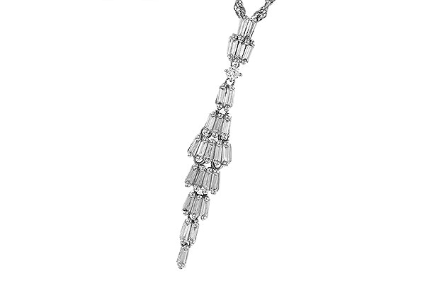 D293-15238: NECKLACE .33 BAG .35 TW