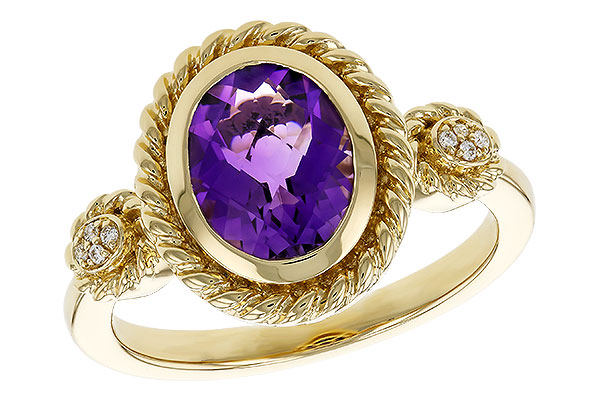 D293-17938: LDS RG 1.38 AMETHYST 1.40 TGW (9x7MM AMY)