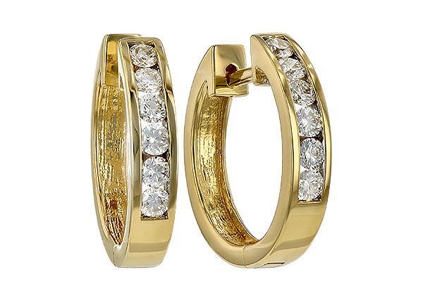 E019-47993: EARRINGS .50 TW