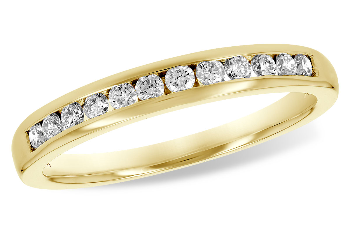 E205-89747: LDS WED RG .25 TW (12 STONES)