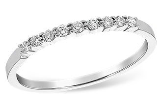 E207-68902: LDS WED RG .12 TW (9 STONES)