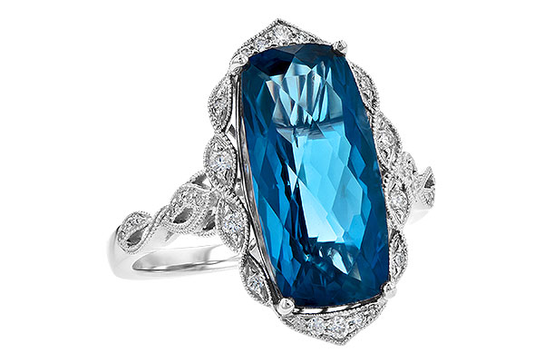 E208-56093: LDS RG 6.75 LONDON BLUE TOPAZ 6.90 TGW (16x8MM BT)