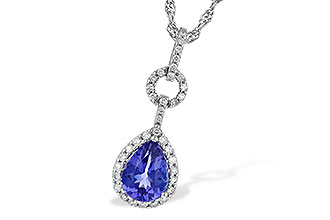 E208-61547: NECK .95 TANZANITE 1.14 TGW