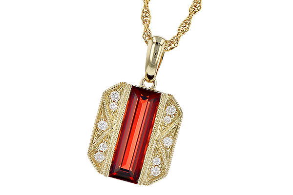 E291-32493: NECK 1.60 GARNET 1.67 TGW