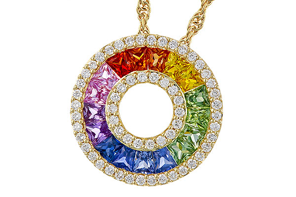 E293-12484: NECK 1.53 MULTI-COLOR SAPP 1.82 TGW