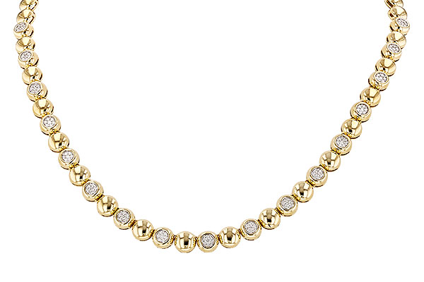 E293-14356: NECKLACE .87 TW (17")
