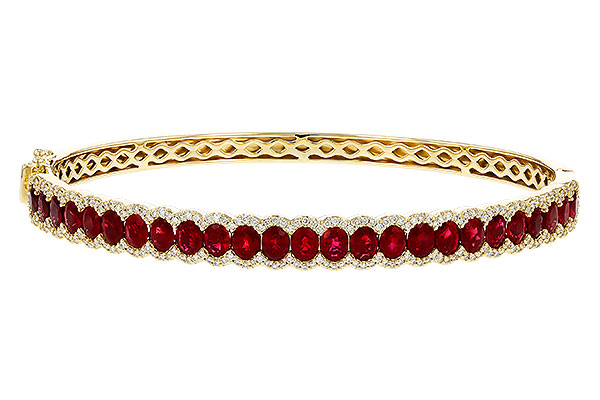 E293-17002: BANGLE 5.04 TW RUBY 5.60 TGW