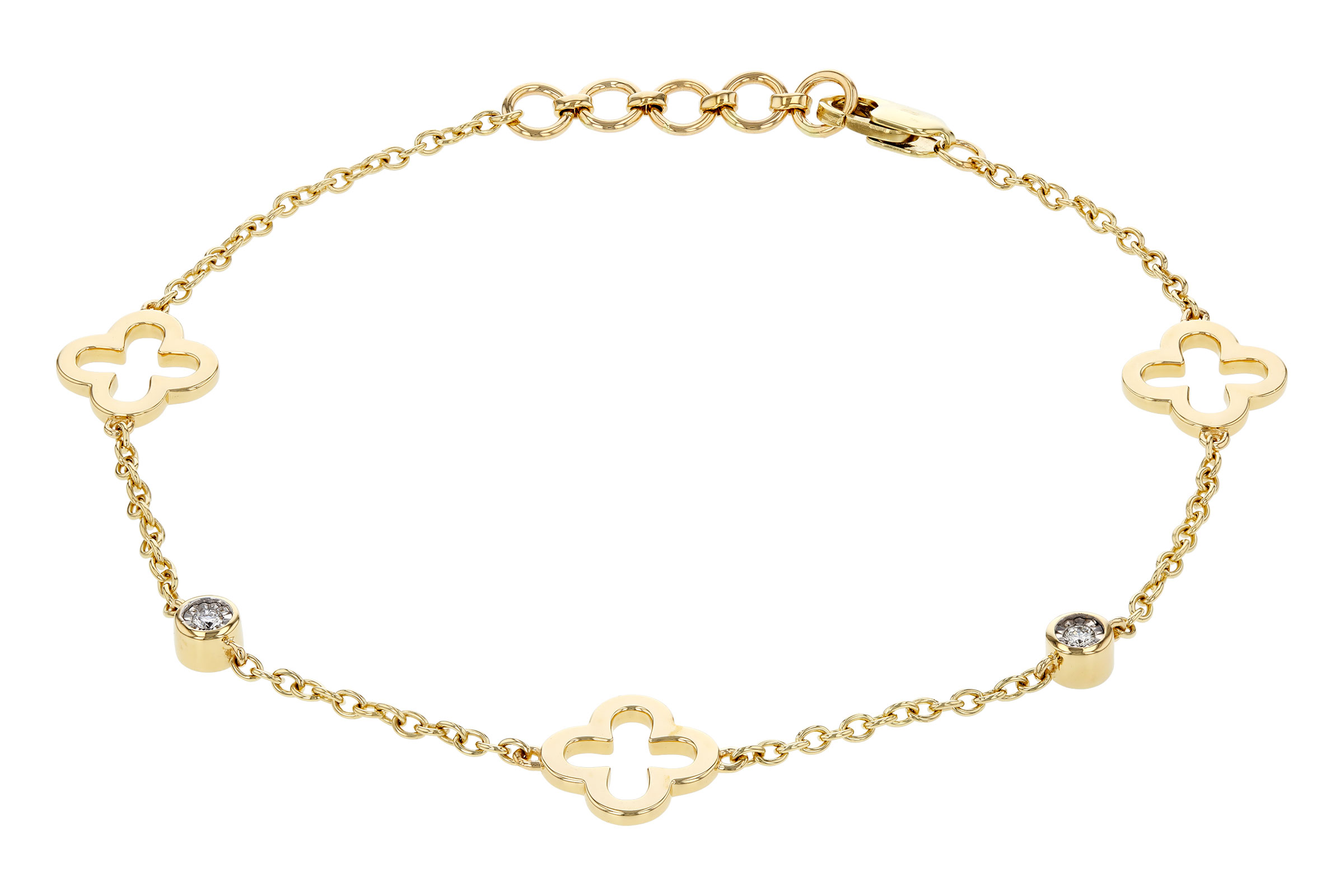 E294-01593: BRACELET .06 TW (7.25")