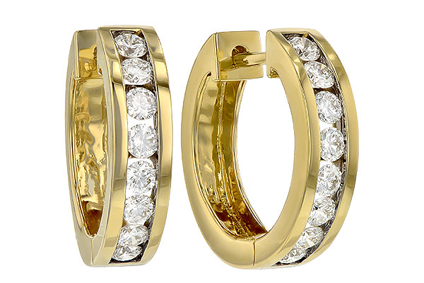 F019-47984: EARRINGS 1 CT TW