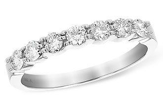 F111-33447: LDS DIA WED RG .50 TW (7 STONES)