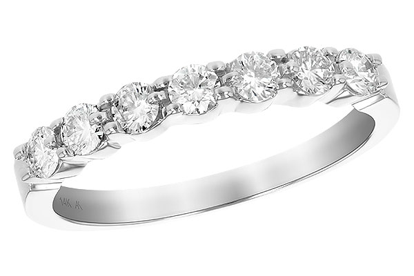 F111-33447: LDS DIA WED RG .50 TW (7 STONES)
