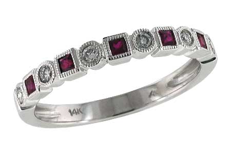 F114-97993: LDS WED RG .18 RUBY .30 TGW
