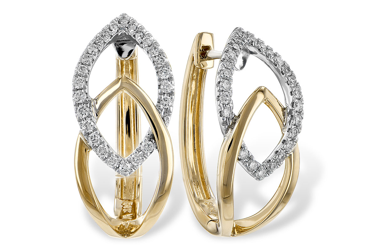 F207-71620: EARRINGS .25 TW
