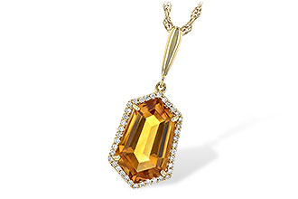 F208-56129: NECK 3.66 CITRINE 3.80 TGW