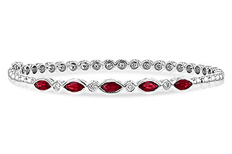 F208-62502: BANGLE 1.50 RUBY 1.63 TGW