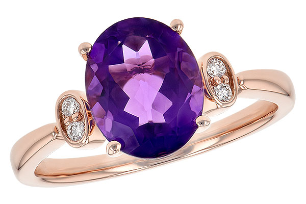 F208-63365: LDS RG 2.10 AMETHYST 2.16 TGW (10x8MM AMY)