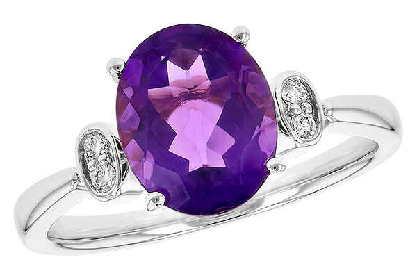 F208-63365: LDS RG 2.10 AMETHYST 2.16 TGW (10x8MM AMY)