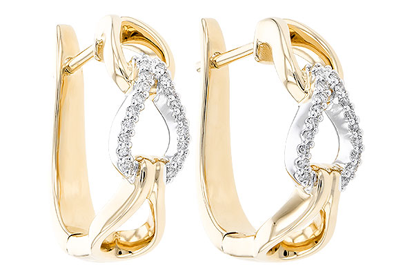 F291-35247: EARRINGS .15 TW
