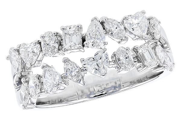 F292-21593: LDS DIA WED RG 1.38 TW FANCY CUT DIAS