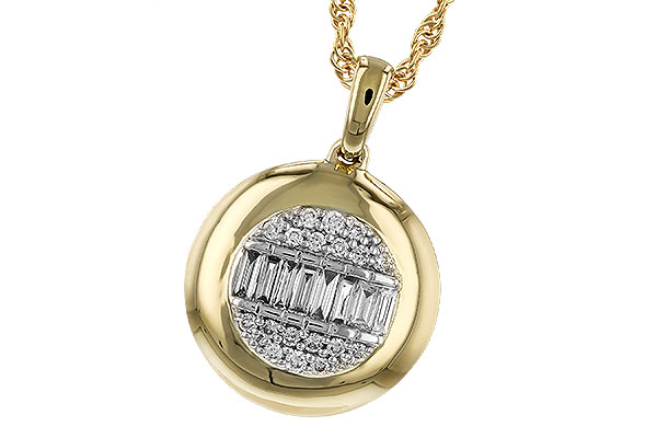 F292-27020: NECKLACE .10 BAG .17 TW