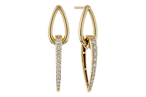 F293-10693: EARRINGS .75 TW