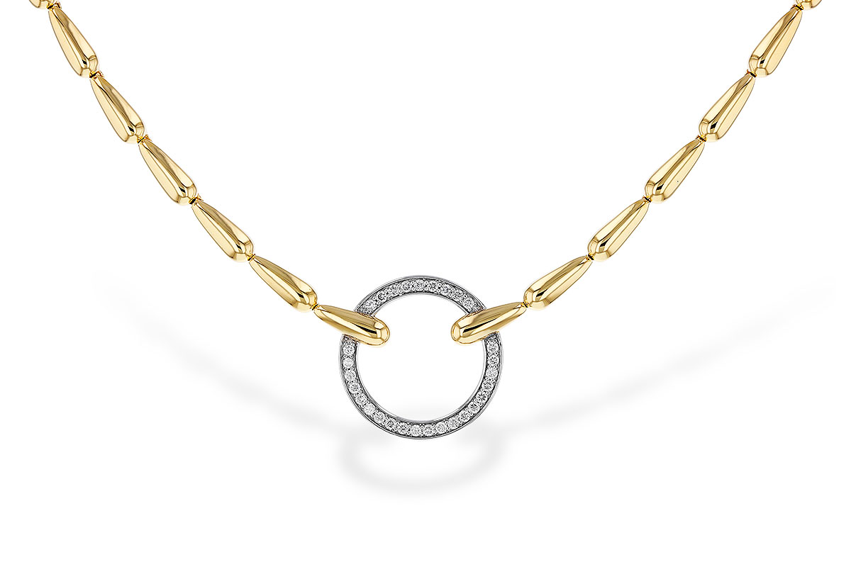 F293-17947: NECKLACE .33 TW (17")