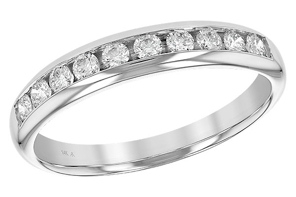 G111-33429: LDS WED RG .32 TW (10 STONES)