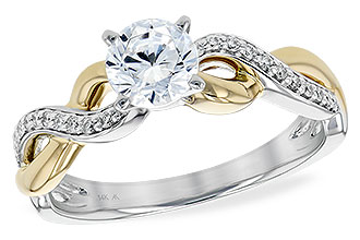 G204-98856: LDS SEMI DIA RG .09 TW