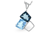 G206-79756: NECK 10.60 BLUE TOPAZ 10.73 TGW