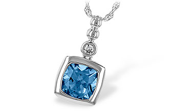 G207-68856: NECK 1.45 BLUE TOPAZ 1.49 TGW