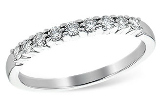 G207-68865: LDS WED RG .25 TW (9 STONES)