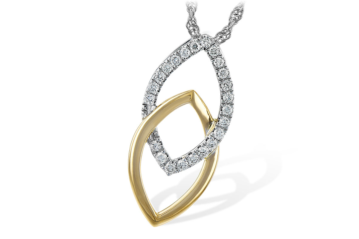 G207-71620: NECKLACE .20 TW