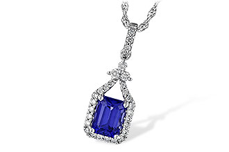 G208-55211: NECK 1.42 TANZANITE 1.72 TGW