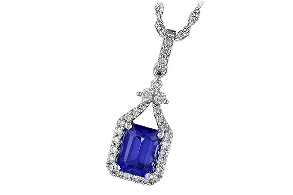 G208-55211: NECK 1.42 TANZANITE 1.72 TGW