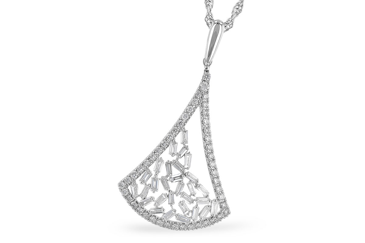 G291-33393: NECKLACE .50 TW
