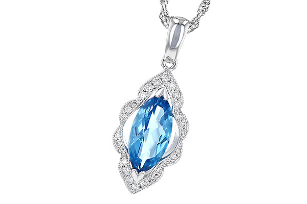 G291-34347: NECK 1.26 BLUE TOPAZ 1.37 TGW