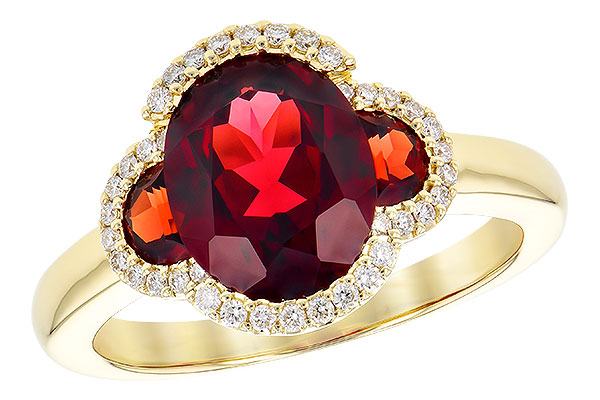 G291-34356: LDS RG 3.29 TW GARNET 3.45 TGW