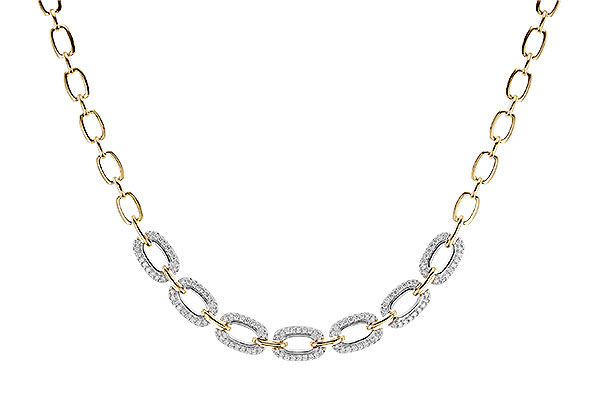 G292-19747: NECKLACE 1.95 TW (17 INCHES)